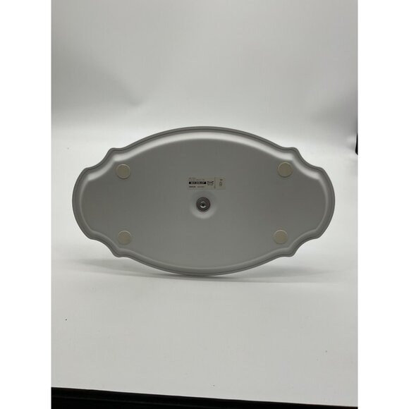 Ikea White Metal Jewelry Holder Stand With Oval Base 804.008.67 Made In China - Picture 6 of 6